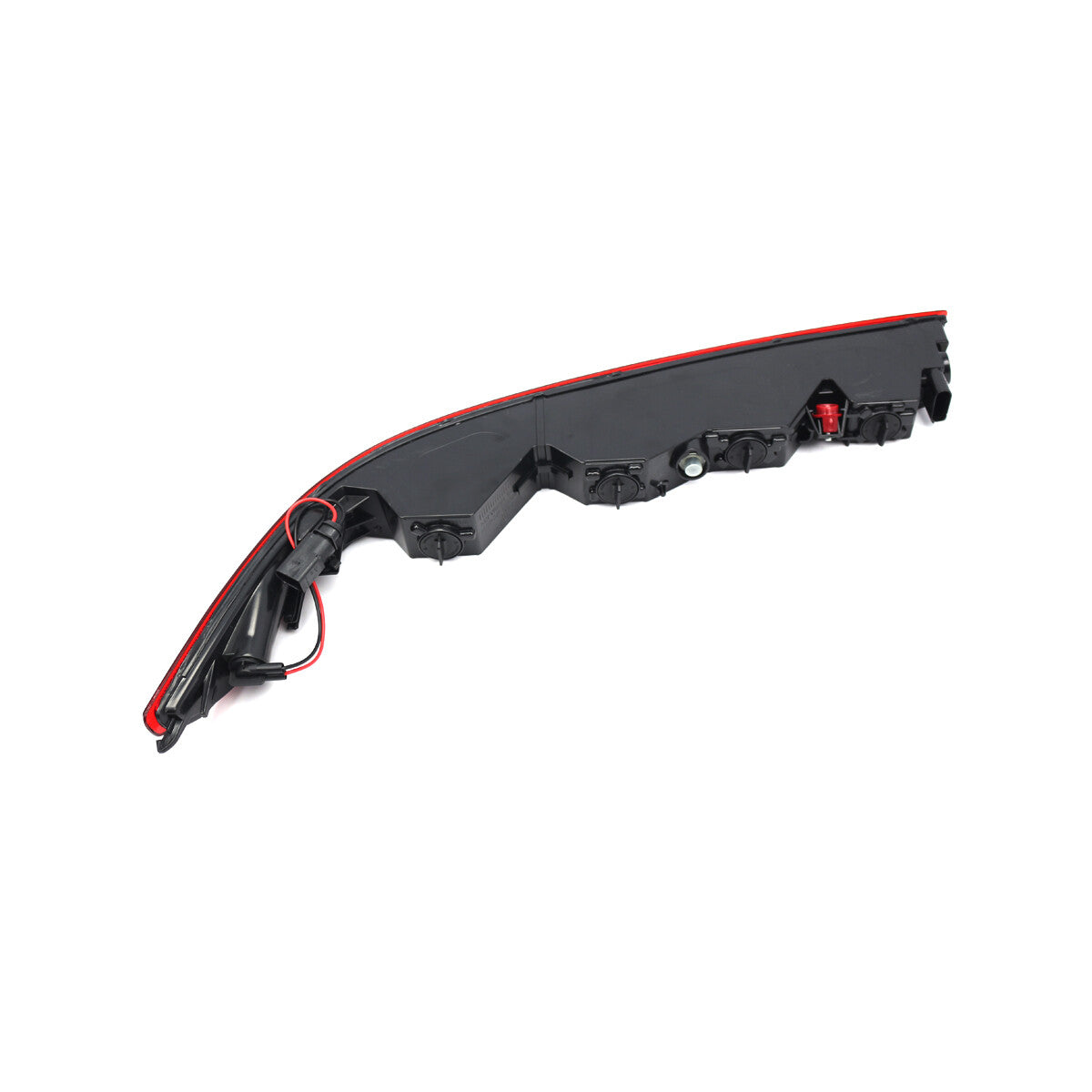 Left rear bumper lower taillight strip with 5 bulbs for Audi Q7 2016 - 2021