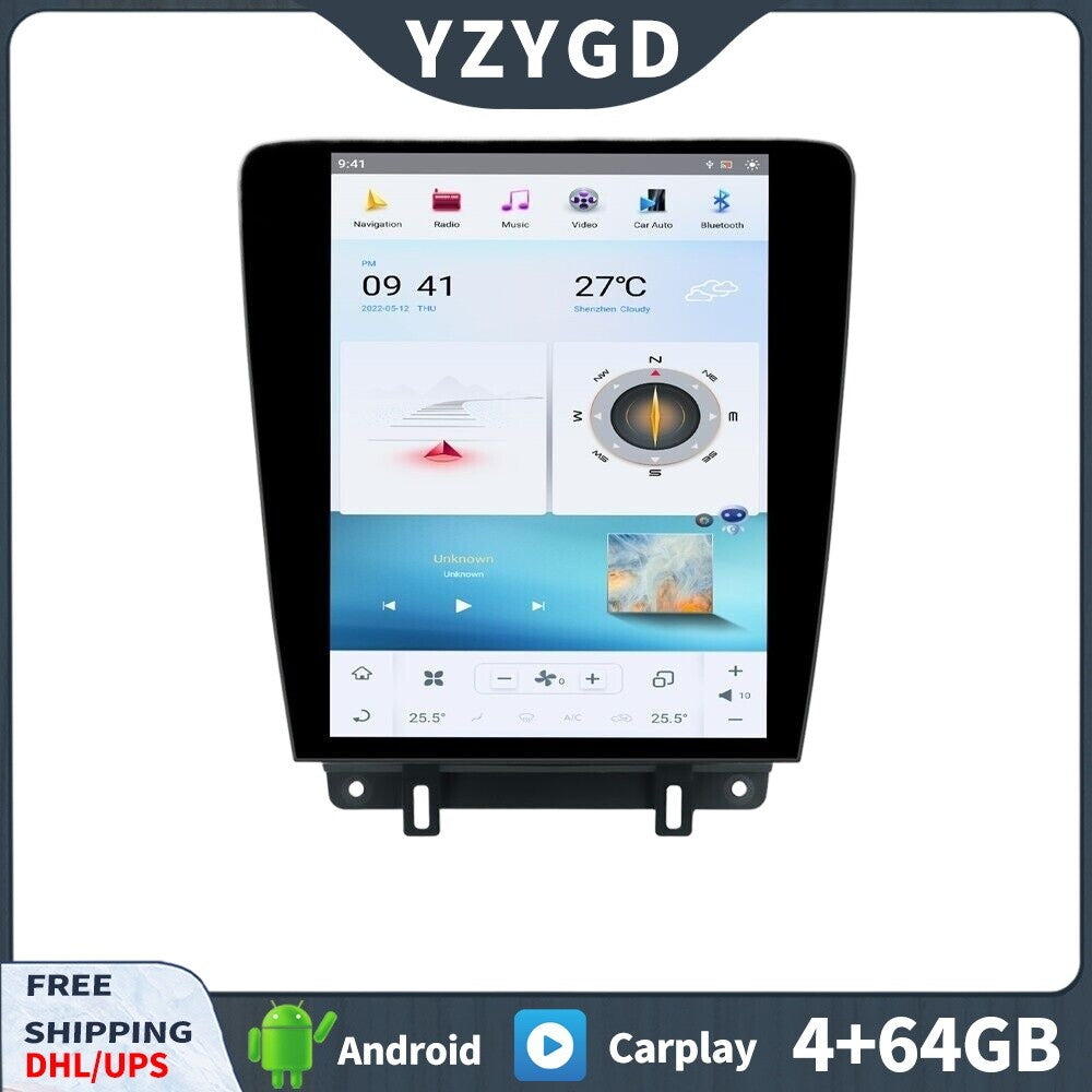 for Ford for Mustang 2010 -2014 Android CarPlay Car Radio Stereo Receiver Screen
