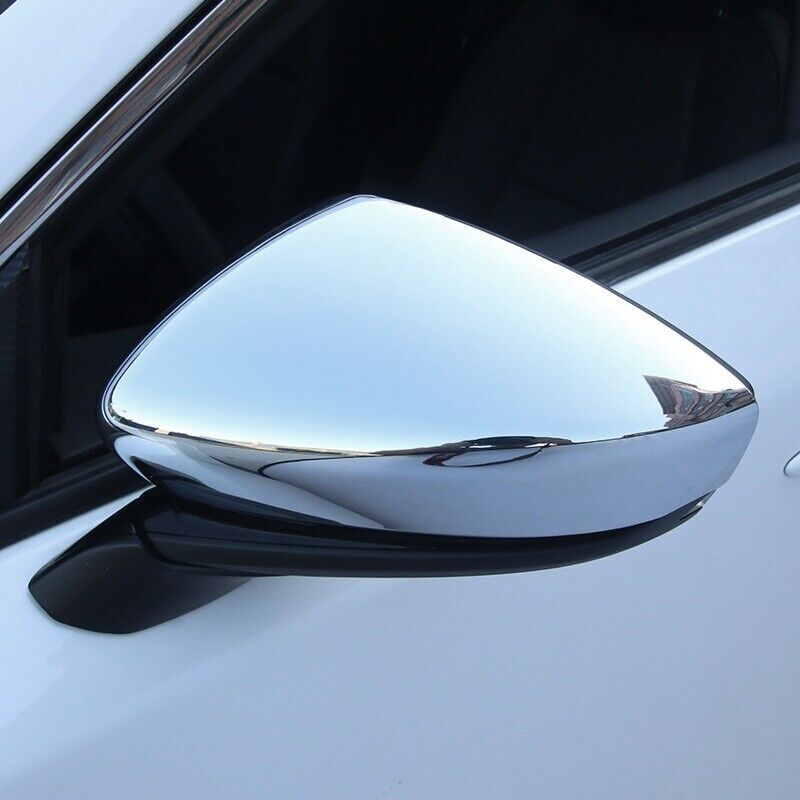for Mazda 3 Axela 2019-2023 ABS CHROMED Outer Rearview Side Door Mirror Covers