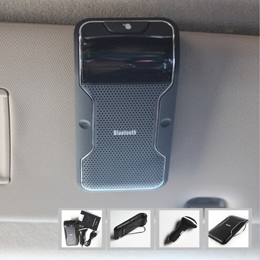 Sun Clip Car Hands Wireless Bluetooth Phone Speaker Mobile Phone Kit
