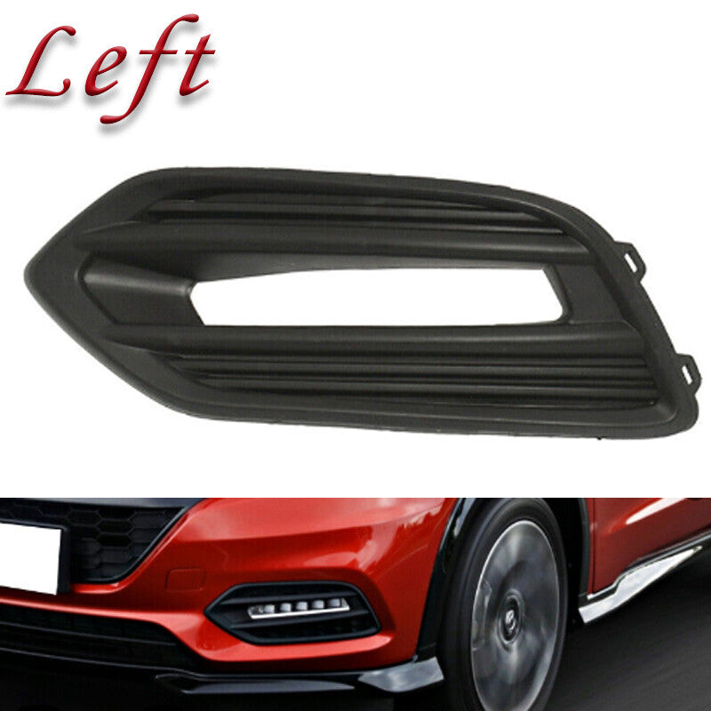 Left Front Bumper Fog Light Driving Lamp Bezel Cover for Honda HR-V 2019-2021