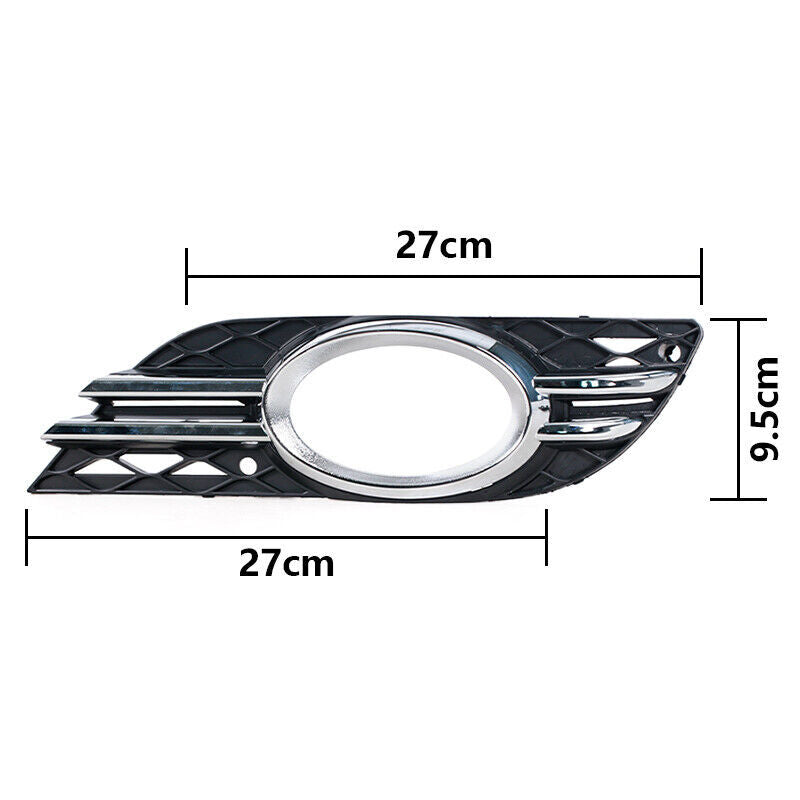 For 2007-2009 for Mercedes-Benz E-CLASS W211 Left Front Fog Light Grill Cover Trim