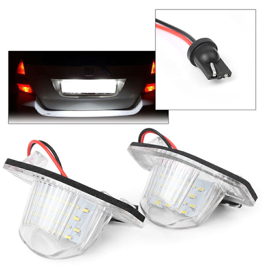 18 LED Number License Plate Light Fit for Honda For Jazz Odyssey Stream CRV FRV