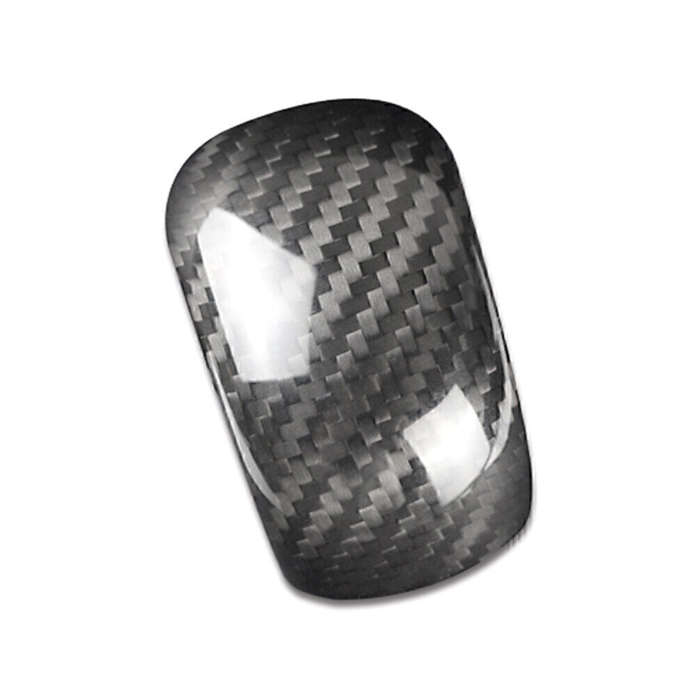 Carbon Fiber Car Gear Shift Knob Cover Trim Fit for Subaru Fitester 2013-2018 17