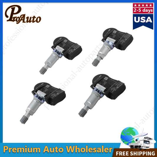 4X Tire Pressure Sensor TPMS 52933-2J100 for Hyundai Accent for Genesis for Kia Cadenza