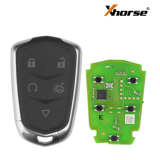 XSCD01EN for Smart Key XM38 Series TOY.T 5 Buttons Universal add 8A,4D type