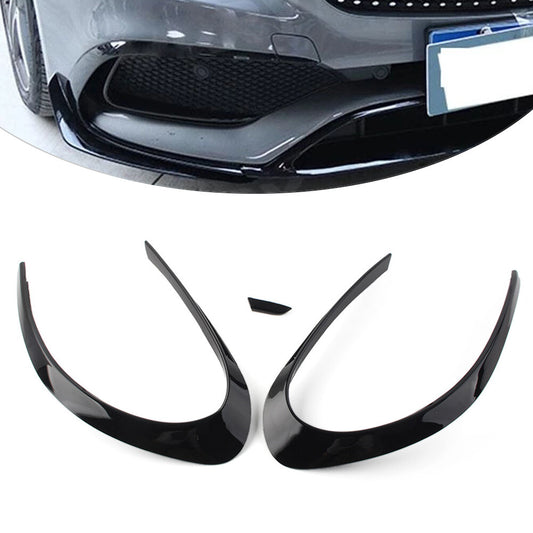 Front Bumper Side Fog Light Splitter Spoiler for Mercedes-Benz CLA Class W117