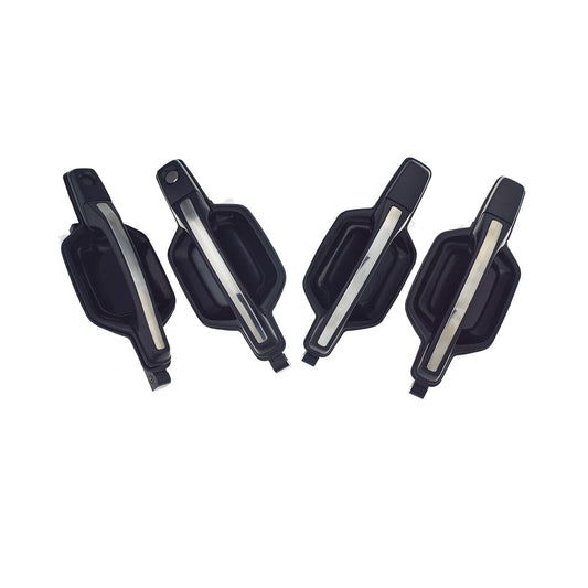 Outside Door Handle Black Chrome for 01-06 for Mitsubishi Montero MR653471 MR653473