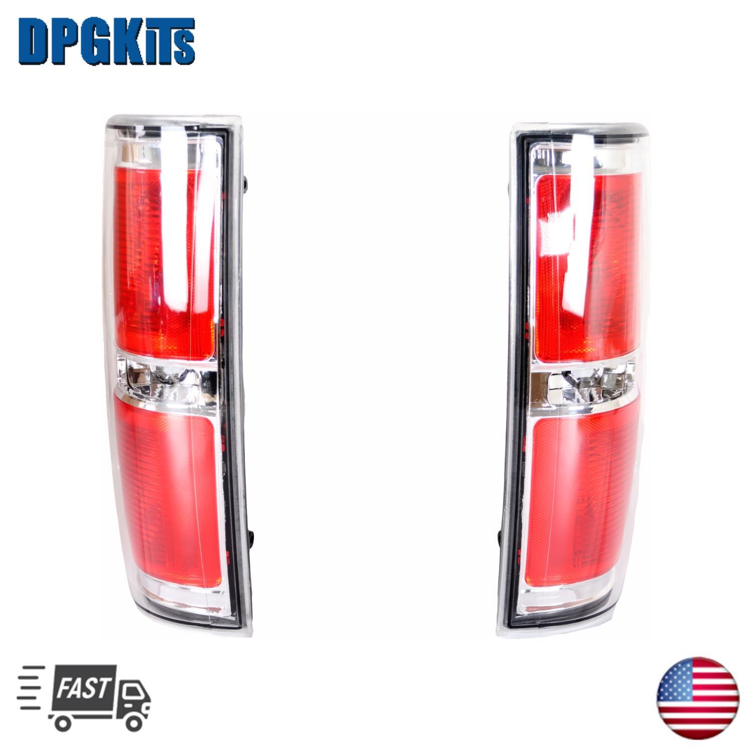 Pair Tail Lights Tail Lamps for Ford F150 2009-2014 FO2818148, FO2819148