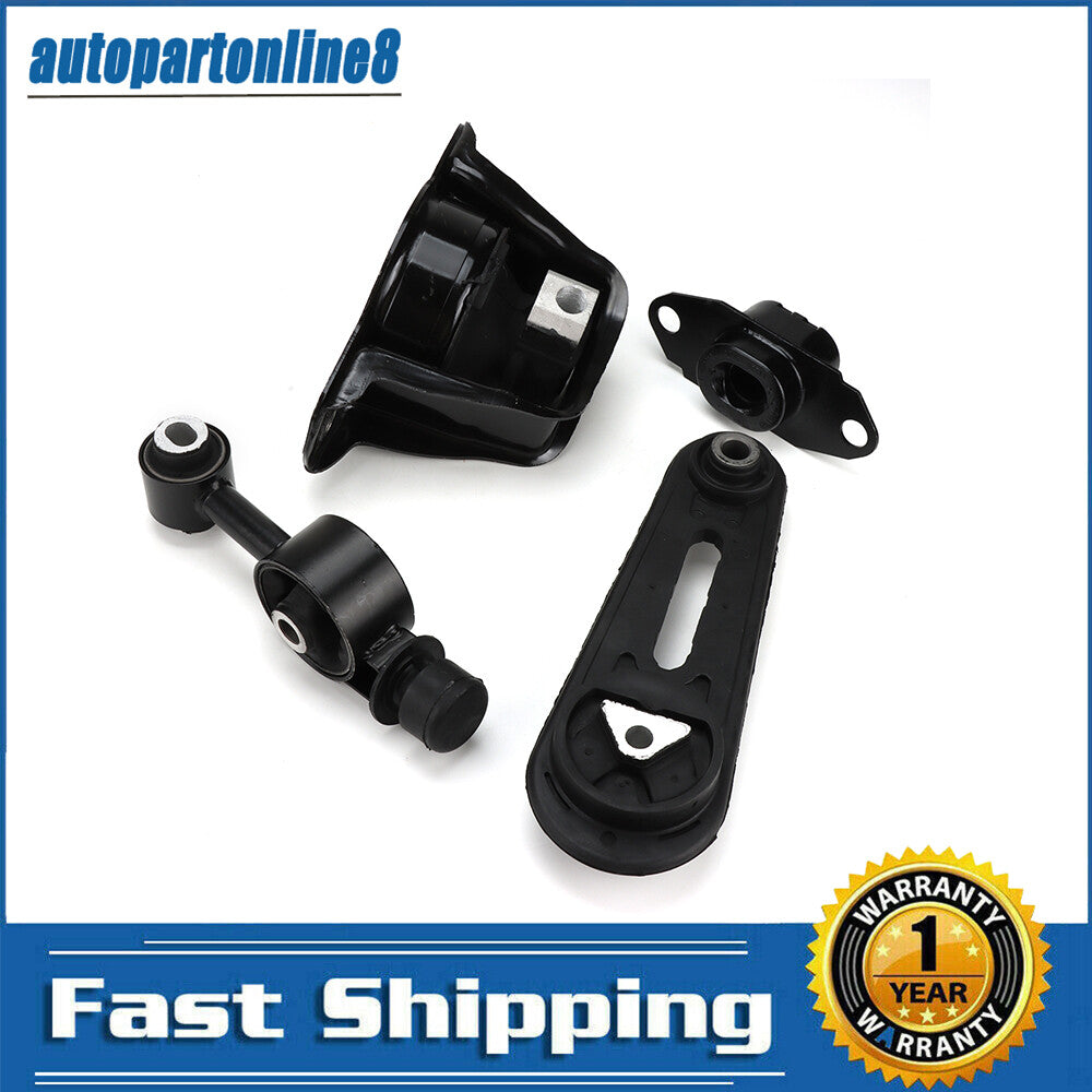 4-piece motor and inverter mounting kit for Nissan Cube 2009 - 2014 and Versa 2007 - 2012 TIIDA