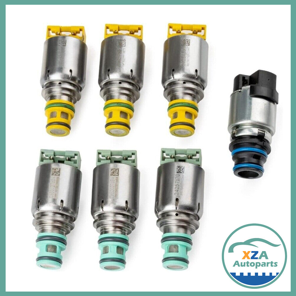 7x Transmission Solenoid Valve Kit 6T40E 6T45E 6T30E for BUICK for Chevrolet for Chevy