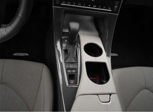 for Toyota for Avalon 19-22 ABS Carbon Fiber Central Console Gear Shift Panel Trim
