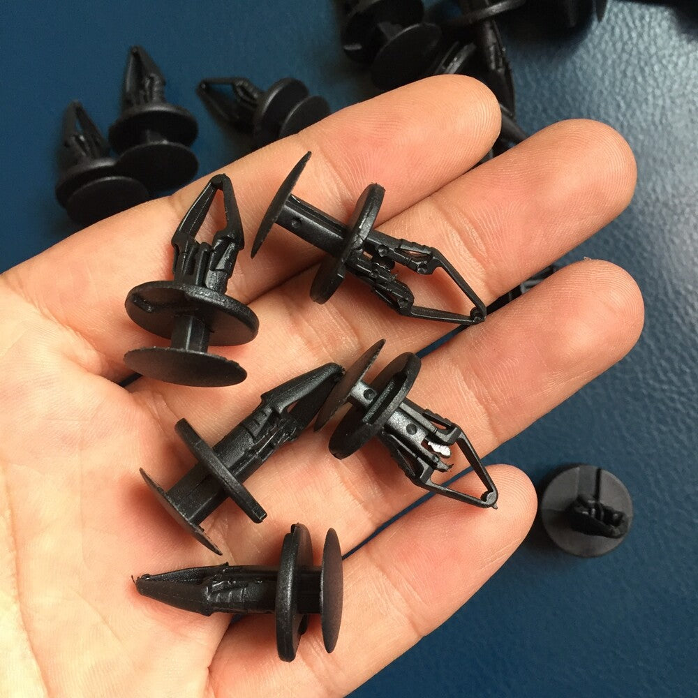 20 For GM 11589290 Cowl Grille Bumper Fascia Push-Type Retainer Clips Hold Rivet