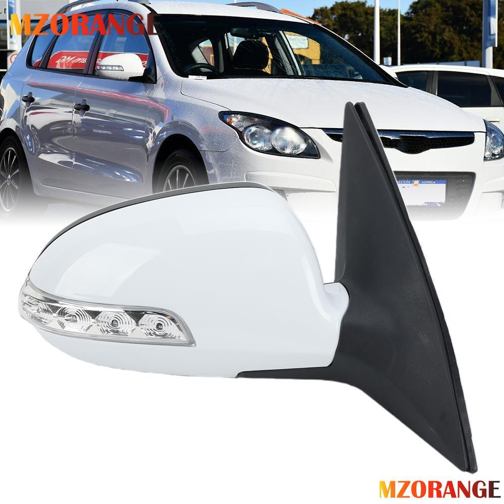 F¨¹r for Hyundai I30 FD 2007-2012 Spiegelglas Au?enspiegel Mit Heizung Rechts Wei?