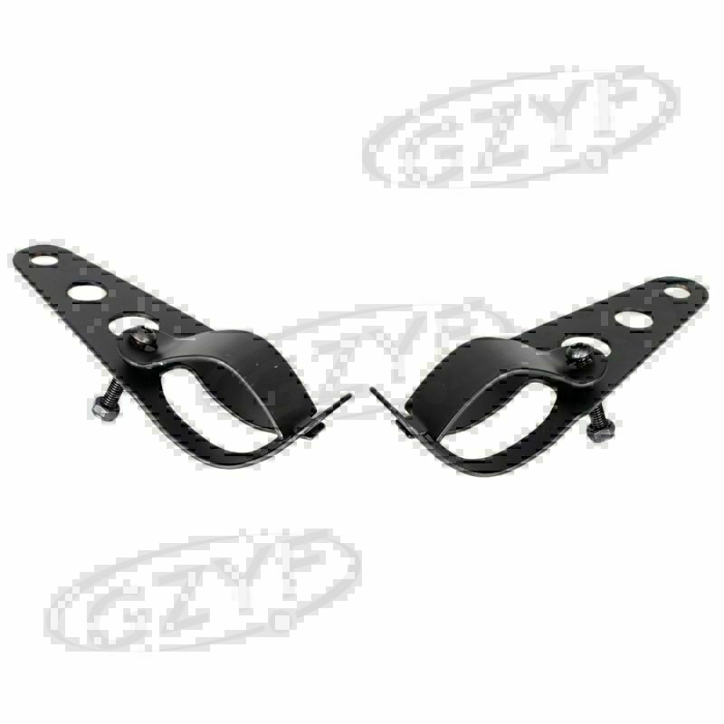 Universal for Harley 38-43mm Headlight Mount Bracket Fork Ear Chopper Cafe Racer