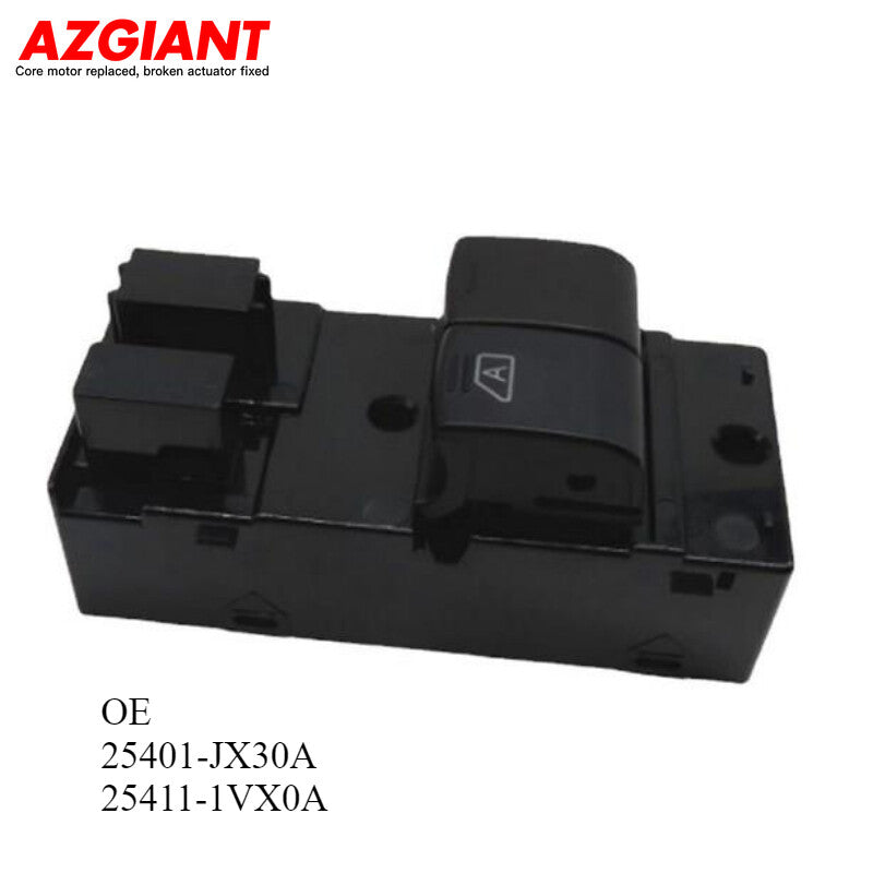 Front Left Window Switch 25401-JX30A for 2009 - 2015 for Nissan NV200 HR16DE 1.6L L4