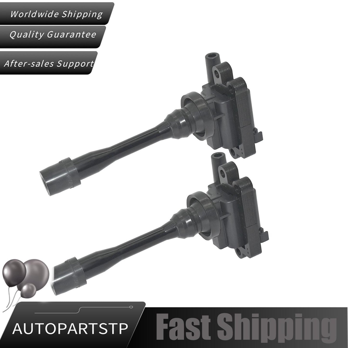 2PCS Ignition Coil MD325048 for Mitsubishi Lancer Pajero Outlander for Dodge Stratus
