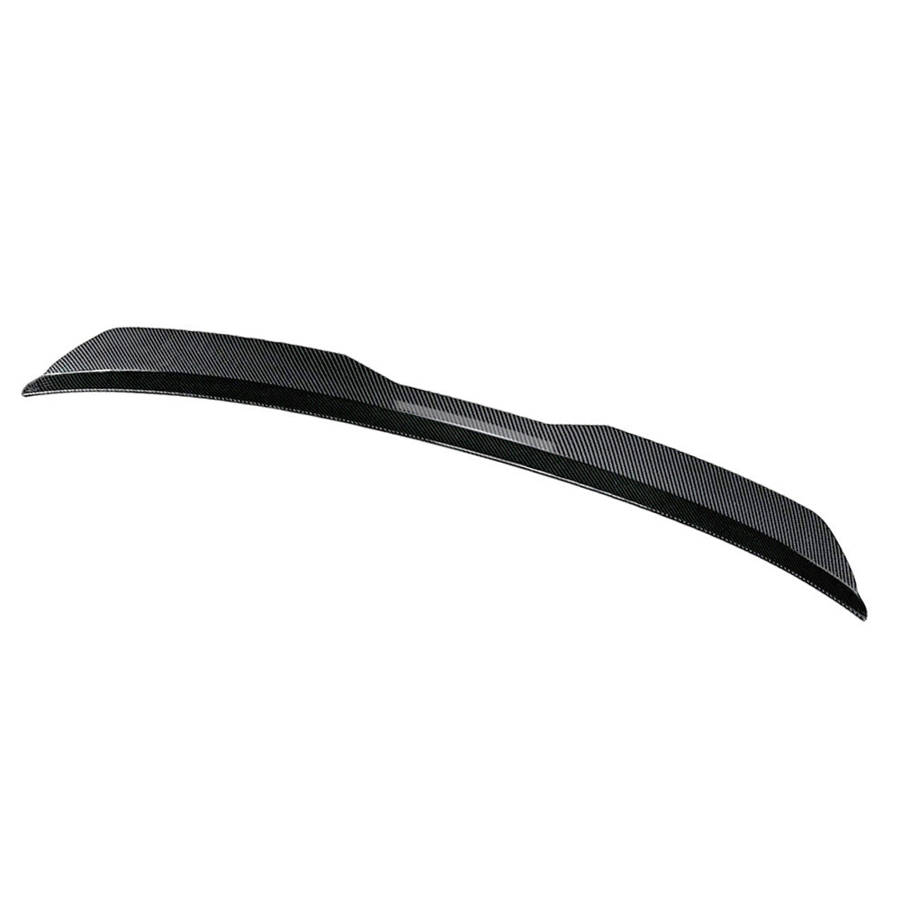 Carbon Fiber Universal Car Rear Roof Lip Spoiler Wing For Hatchback SUV MPV