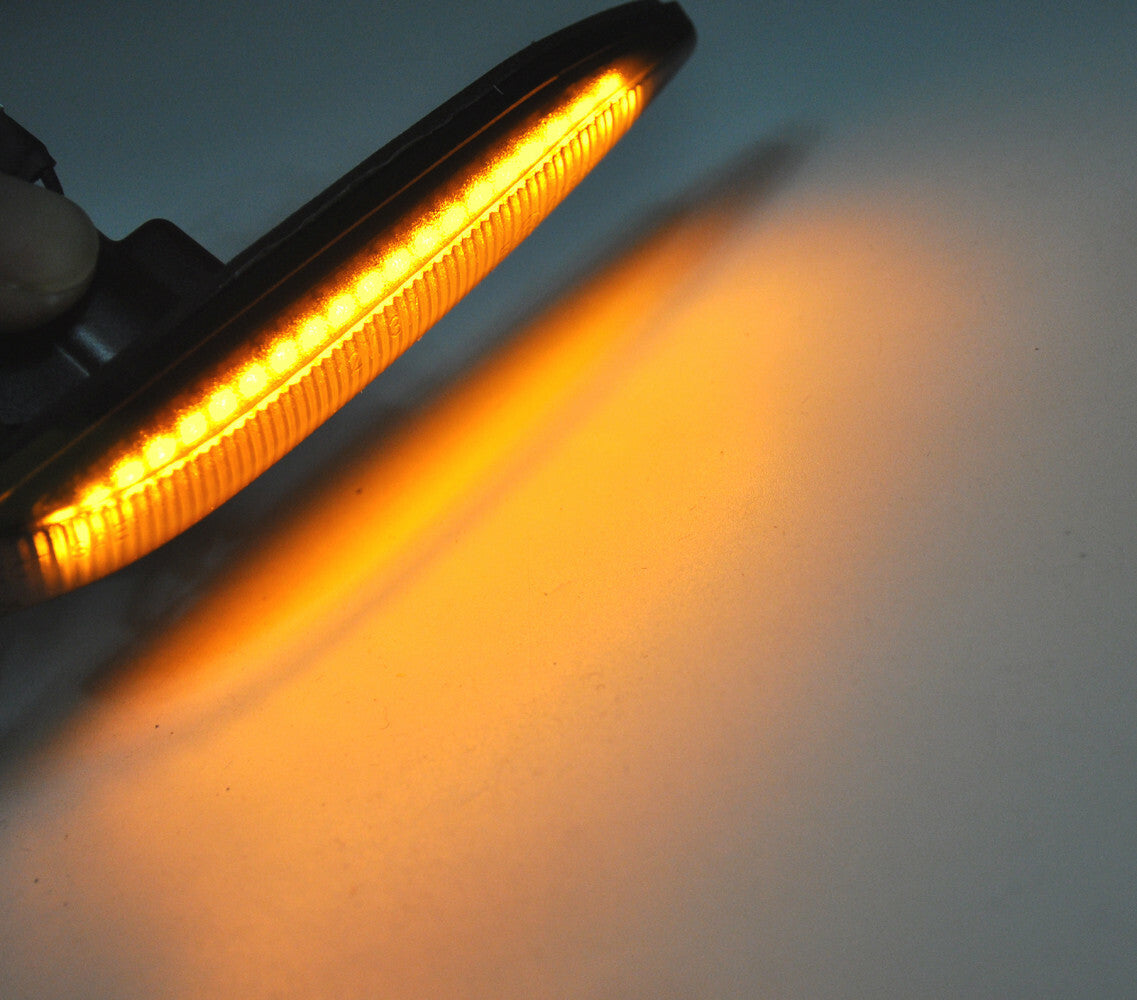 Error smoke amber LED Side Marker signal Light for BMW E65 E66 2001-2008 7s