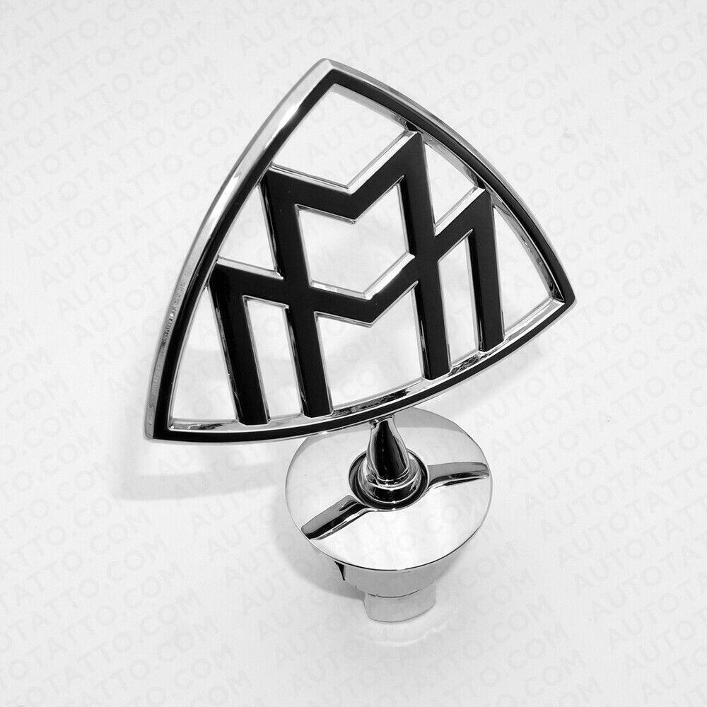 1X OE for Maybach Hood Emblem Ornament Badge Standing Star AMG Edition
