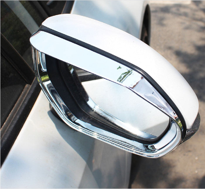 for Toyota for Corolla 20-24 ABS Chrome Rearview Mirror Rain Eyebrow Frame Trim 2X