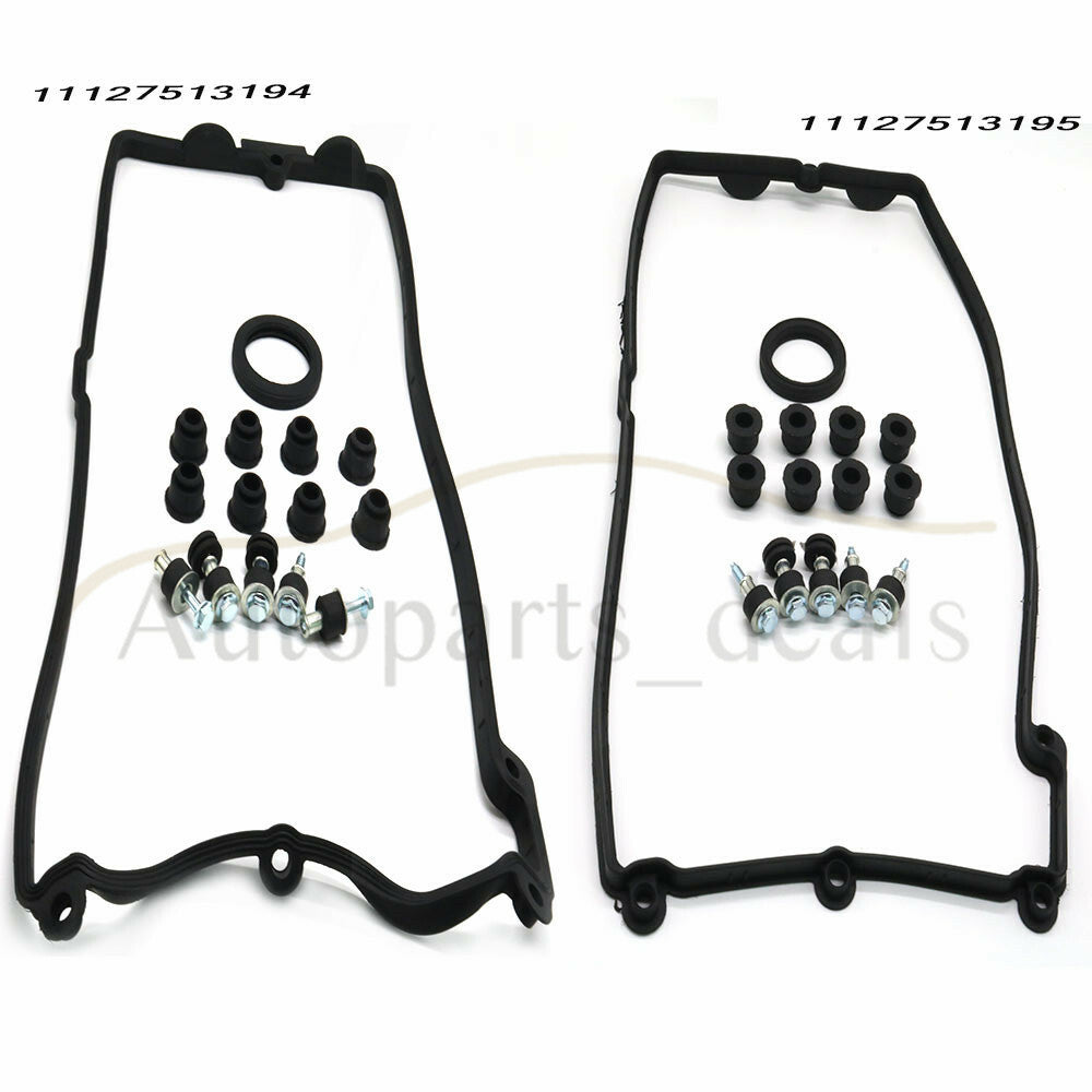 Left + Right Valve Cover Washer Kit for BMW E60, E63, E64, E70, X5 4.4i, N62 4.8i (Brand New)