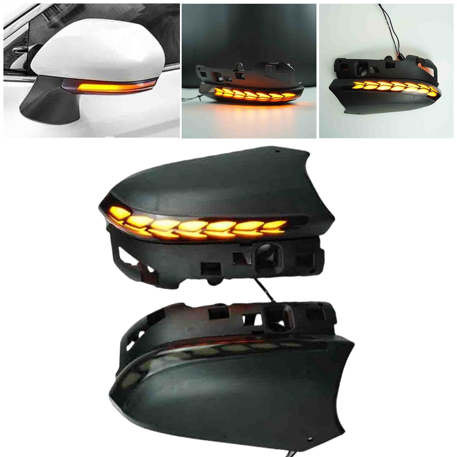 Applicable to for Toyota for Camry 18-22 LED side mirror sequential dynamic turn signal lights AT