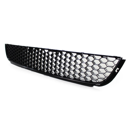 For 2010-2014 for Vw for Golf / for Jetta MK6 Honeycomb Mesh Lower Bumper Grille Gloss Black
