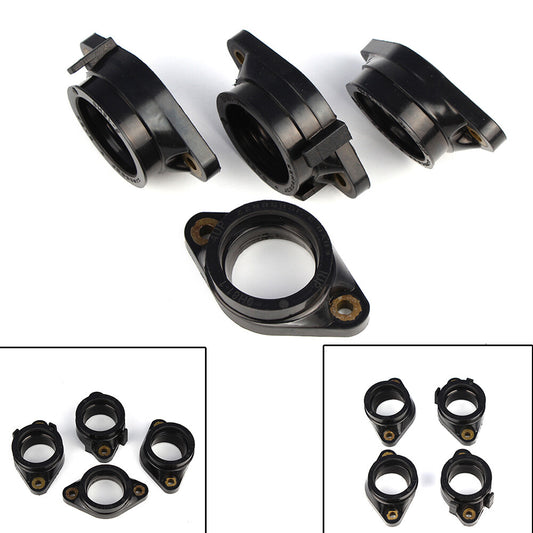 for Suzuki GSF 1250 Bandit 2007-2016 4x Intake Manifold Carburetor Joint Boot