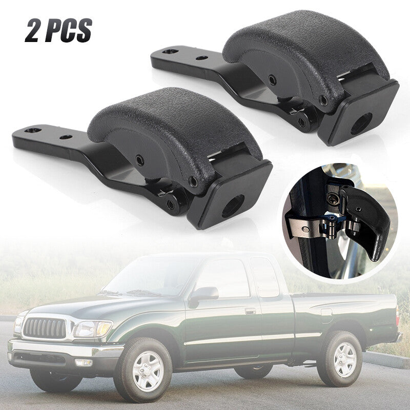 2X LeftRight Rear Quatar Window Latch Lock Black Fit for Toyota Tacoma Hilux 97-14