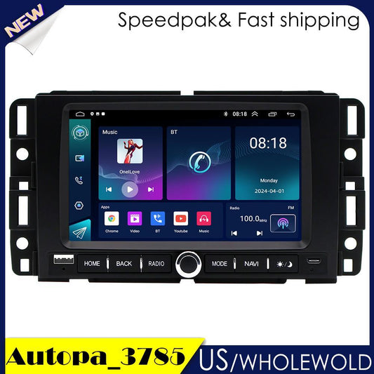 Carplay Car Stereo GPS Radio for Chevrolet Silverado 1500 2007-2013 Android 13.0