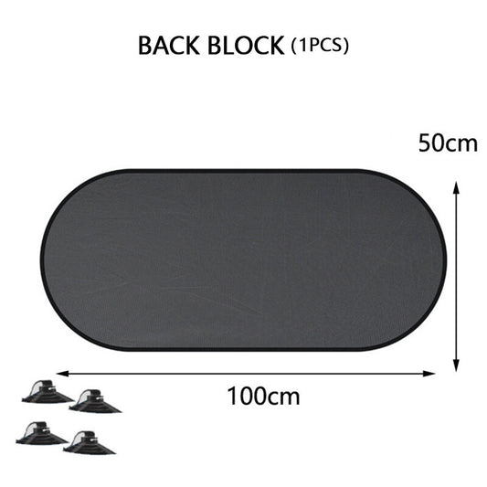 1PC Car Sun Shade Rear Window Screen Sun Shade Mesh Cover Windshield Sunshade