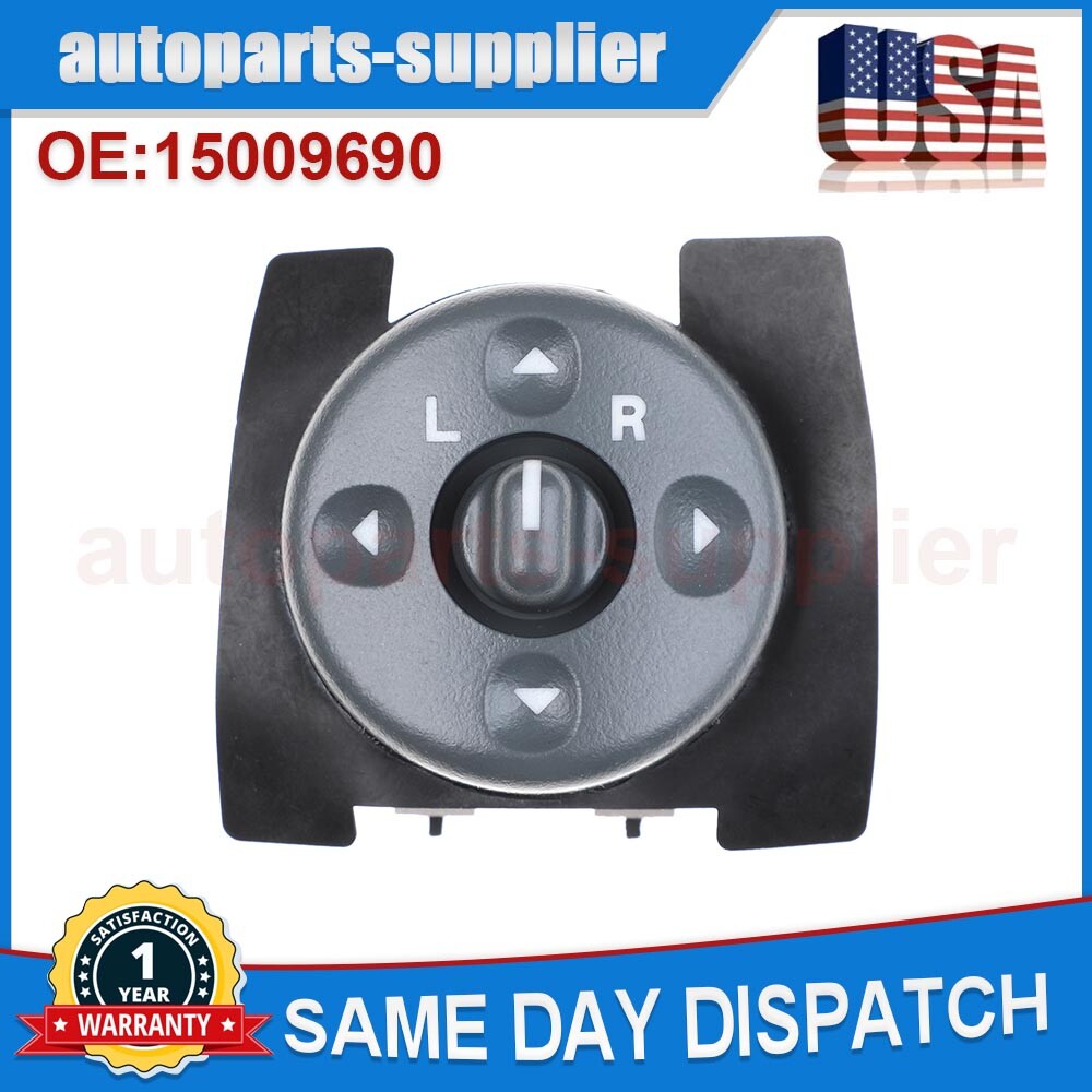 Power mirror switch 15009690 for Chevrolet for GMC CK 1500/2500/3500 pickups (suburban).
