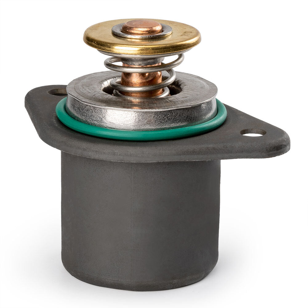 Thermostat kit is compatible with international DT466E, DT530E, 481832, 1830256C93, and 1822575C91 models.