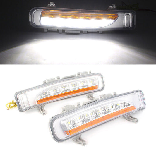 DRL Daytime Running Light LED Turn Signals Fog Lamp Fit for Ford Edge 2011-14 US
