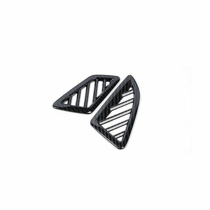 Instrument LR Air Outlet Vent Trim for Honda for Civic 10th 2016-2021 Carbon Fiber