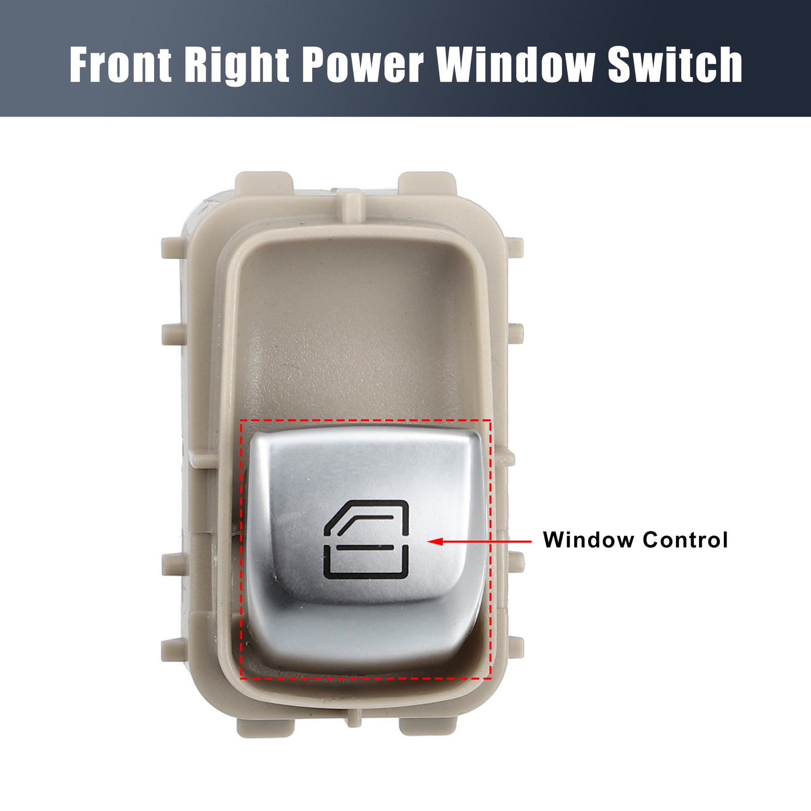 Passenger Side Power Window Switch A2059051513 for Mercedes-Benz C300 Metris C43