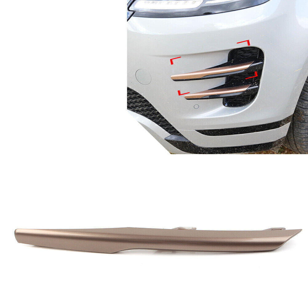 Upper Front Fog Light Strip Trim Left for Land Rover for Range Rover Evoque 2020-22