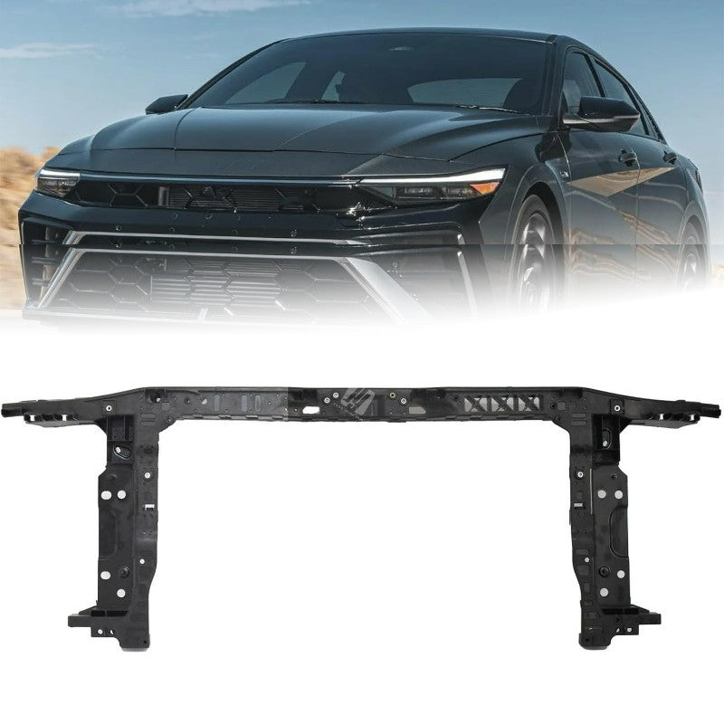 Front Radiator Support Assembly For 2024 2025 for Hyundai for Elantra 64101AA500 Black