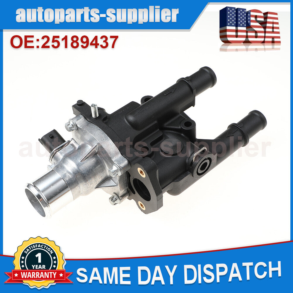 25189437 Coolant thermostat and housing for 2011-2017 for Chevrolet for Cruze Sonic Trax 1.4L 1.8L