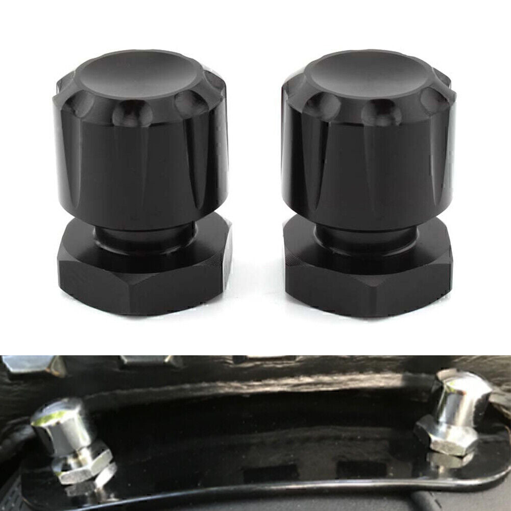 for Harley Road King Road Glide Softai Fat Boy Black Rear for Seat Bolt Screw Nut