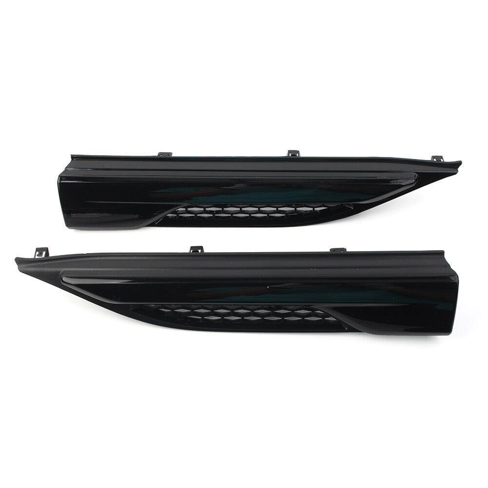 Pair Front Fender Side Grill Upper for Land Rover for Range Rover Evoque 2012-2019