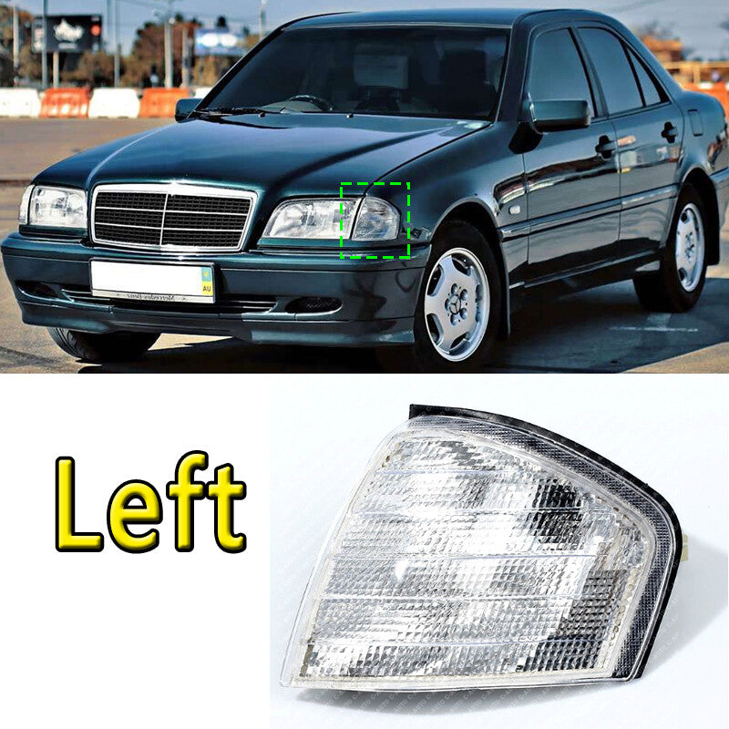 Left turn signal light frame cover for Mercedes-Benz C-Class W202 1994-2000