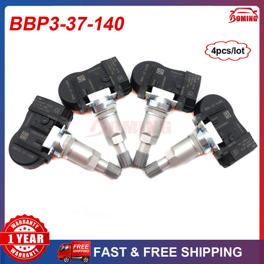 4-pack of new TPMS tire pressure monitoring sensors for Mazda CX-9 MX-5 Miata 433 MHz