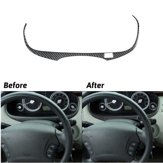 1PC Carbon Fiber Speedometer Decal Panel Cover Trim for Hyundai Azera 2006-2011