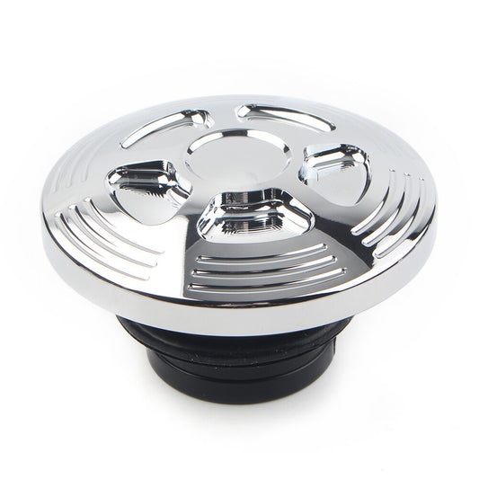 CNC Tank Deckel f¨¹r for Harley Sportster XL883 XL1200 48 Dyna Touring Softail Neu