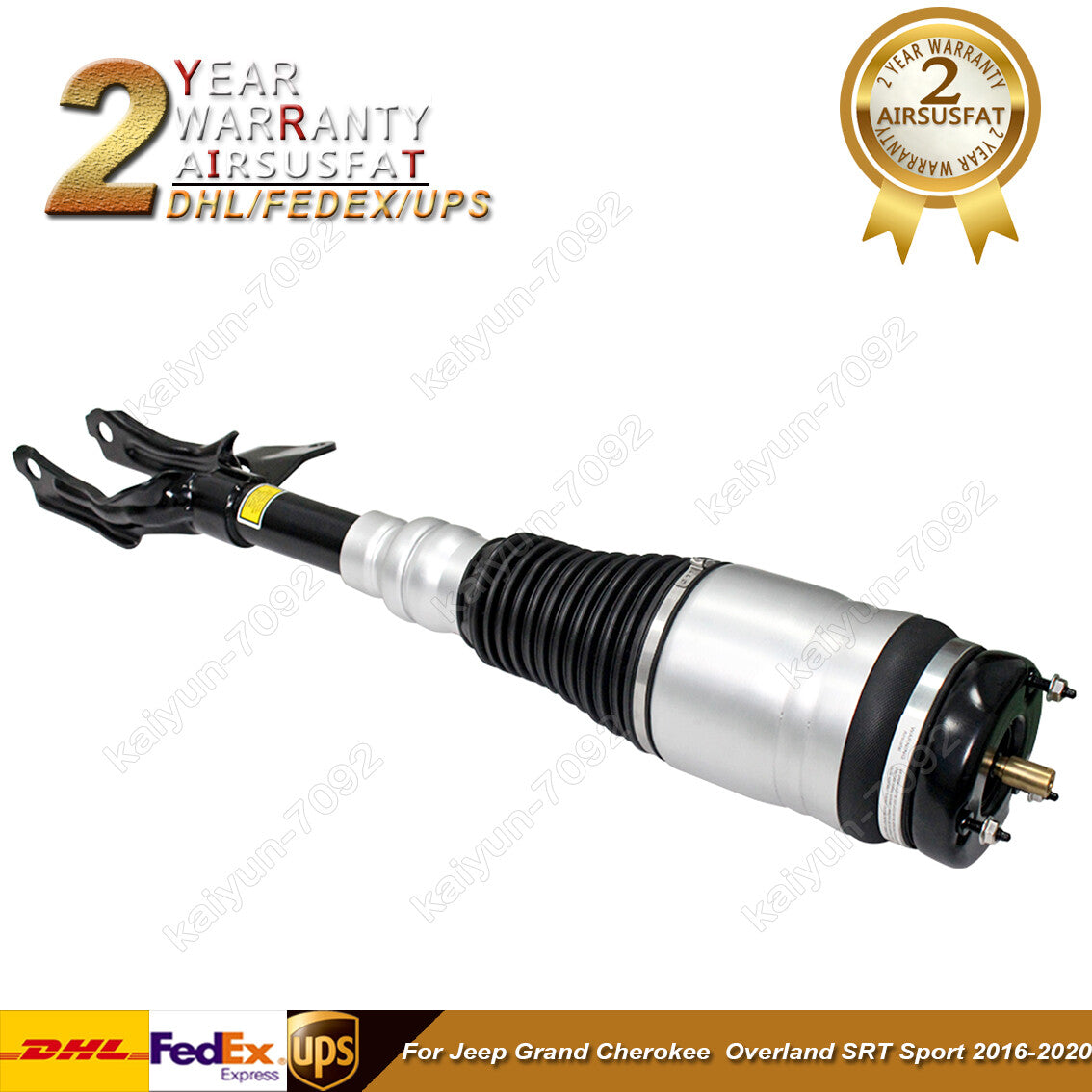 Front Left Air Suspension Shock for Jeep Grand Cherokee Overland SRT Sport 16-20