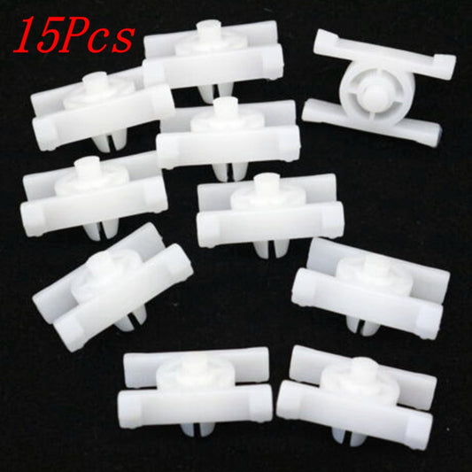 for BMW E10 E21 E30 Set Of 15 Rocker Panel Door Moulding Clip Retainer