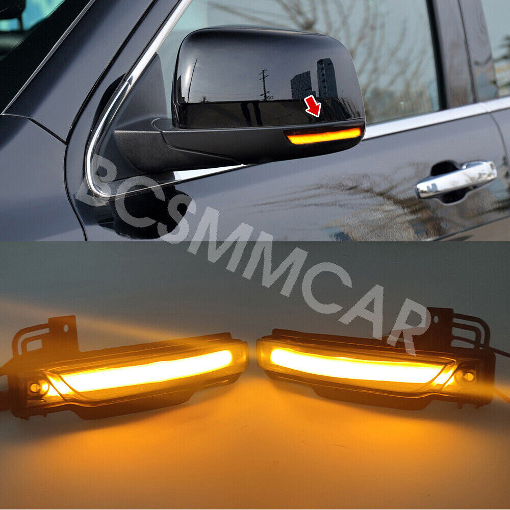 Side Mirror Light Turn Signal Lamp Blinker Fit for Jeep Grand Cherokee 2011-2022