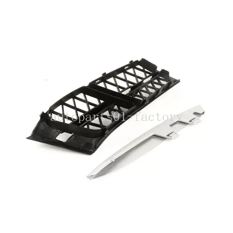 4PCS Front Bumper Side Opened Outer Grille Finish Panel ForBMW 5' F07 GT 10-13
